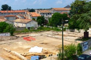 Fouille archéologique sur l’îlot Renaudin à Angoulême