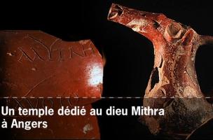 Un temple dédié au dieu Mithra à Angers