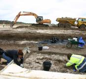 Autoroute A 85 : fin des opérations archéologiques