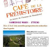 Affiche conférence Marc Jarry Neandertal Chappelle aux Saints