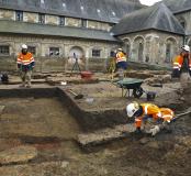Découverte d'un temple antique sous le couvent des Jacobins à Rennes