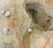 Maillé, les découvertes archéologiques sous la future LGV Tours - Bordeaux