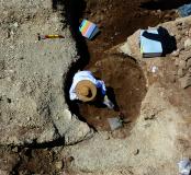 Découverte d'une sépulture du Paléolithique final à Cuges-les-Pins