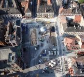 Recherches archéologiques place d'Armes à Belfort : mise au jour des vestiges de la ville moderne