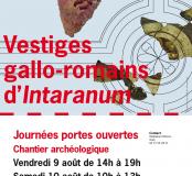 Journées portes ouvertes : Vestiges gallo-romains d'<I>Intaranum</I> à Entrains-sur-Nohain (Nièvre)