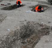 Pillage d'une nécropole antique à Prunay-Belleville