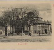 Carte postale : cirque-Théâtre d’Angers, place Molière. 