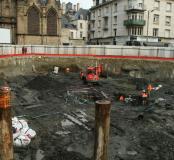 Fouille de la place Saint-Germain : les archéologues reconstituent l'histoire d'un quartier rennais du Moyen Âge à nos jours