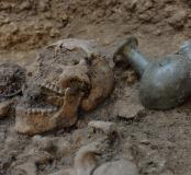 Le verre en contexte archéologique sur le site d'Evrecy