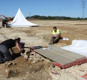 Fouille sur le site de Saint-Doulchard