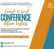 Conférence Asnières sur Vegre