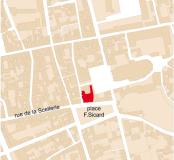 Abords de la cathédrale / place François Sicard