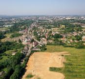 Vue aérienne du site de Coulanges-lès-Nevers