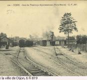 Dijon, tacots, carte postale