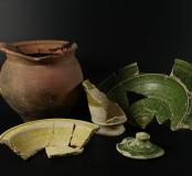 Céramiques de la fin du XVIe siècle
