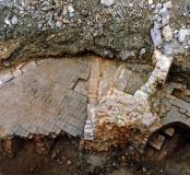 Vue générale des vestiges. 