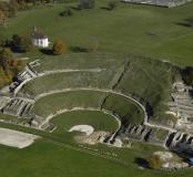 Archéologie aux pieds du théâtre gallo-romain de Mandeure