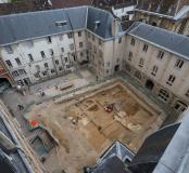 Vue d'ensemble de la fouille