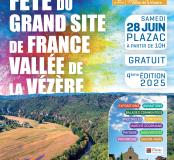 affiche fête du grand site de france