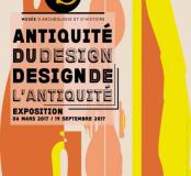 Affiche exposition Antiquité du design, Design de l'Antiquité 