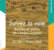 Affiche de l'exposition "Suivez La Voie"