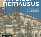 Affiche exposition Nimes "Dévoiler Nemausus"