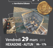 Affiche journée d'actualité archéologique en territoire Eduen