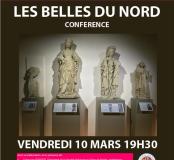 Affiche conférence Les Belles du Nord,