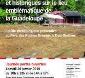 Affiche Roches Gravées - Guadeloupe