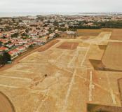 Vue de drone du site d'Aytré