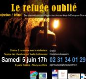 Affiche projection refuge oublié