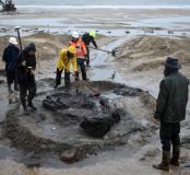 Fouille en urgence à Soulac‐sur‐Mer (Gironde)