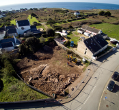 Vue aérienne du site de Manémeur à Quiberon 