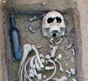Sépulture du XIXe du cimetière des Crottes à Marseille