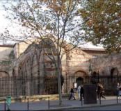 Salles thermales antiques vues du boulevard Saint-Michel