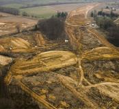 Archéologie de la ligne à grande vitesse Rennes -Le Mans