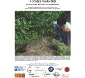 Affiche "Roches vivantes. Incarnation, matérialités, cosmogonies"