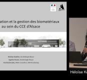 La conservation et la gestion des biomatériaux au sein du CCE d’Alsace