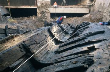 Des barques gallo-romaines à Lyon