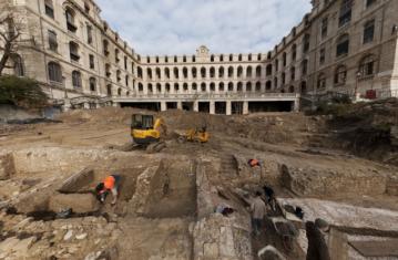 Vues 360° de la fouille de l’Hôtel-Dieu à Marseille