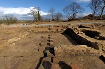 Vues 360° de la fouille de la villa gallo-romaine de Taden (Côtes-d’Armor)