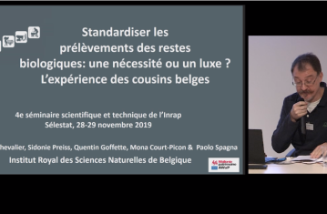 Un manuel de terrain pour sensibiliser les prélèvements des restes biologiques