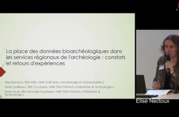 La place des données bioarchéologiques dans les services régionaux de l'archéologie