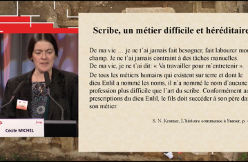 L’écriture cunéiforme au Proche-Orient antique : enseignement, apprentissage et acteurs