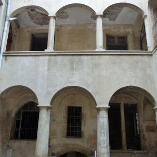 Hôtel de Loulle, élévation de la façade nord sur cour. 