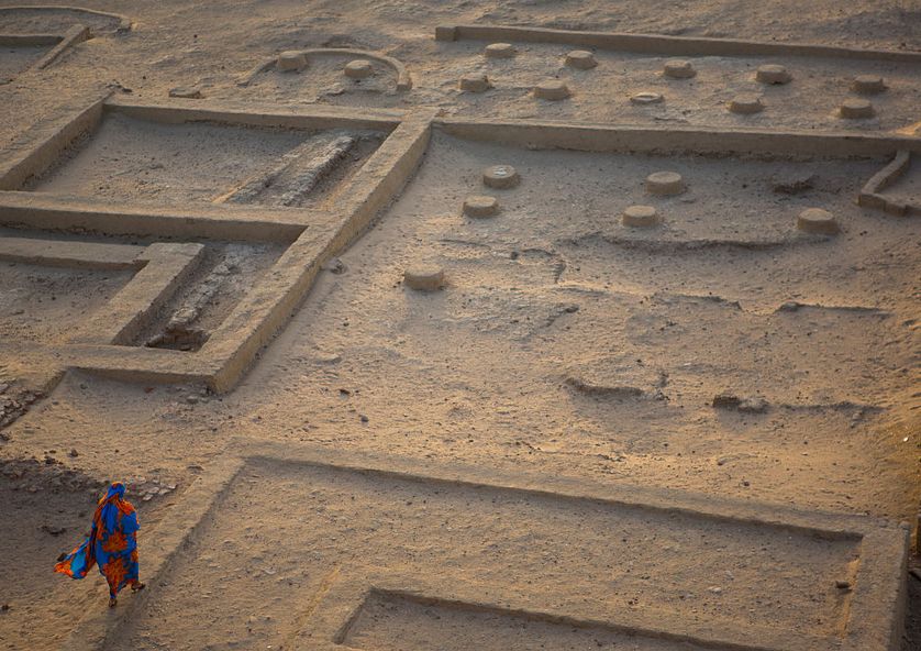 Ruines de la cité de Kerma (Soudan)