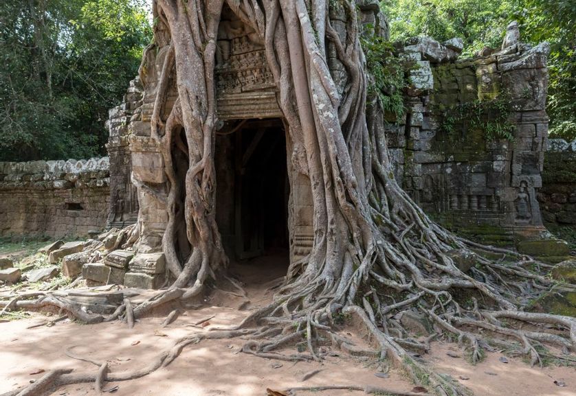  Temple Ta Som à Angkor (Cambodge)