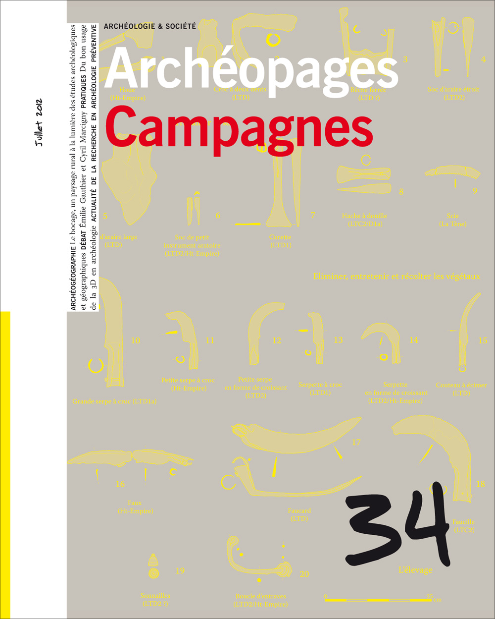 Archéopages 34 : Campagnes