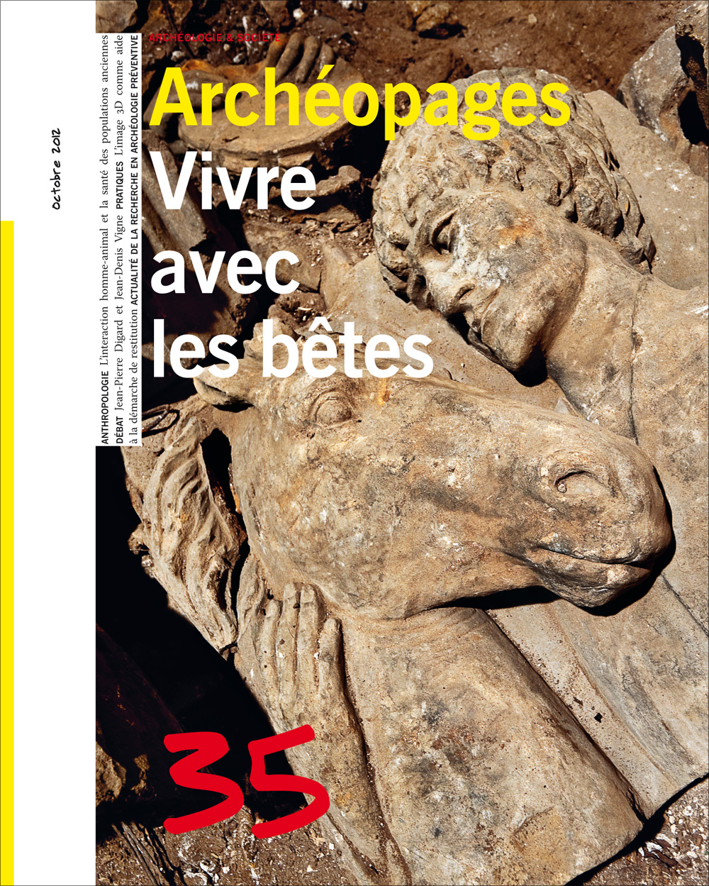 Archéopages n°35 : Vivre avec les bêtes