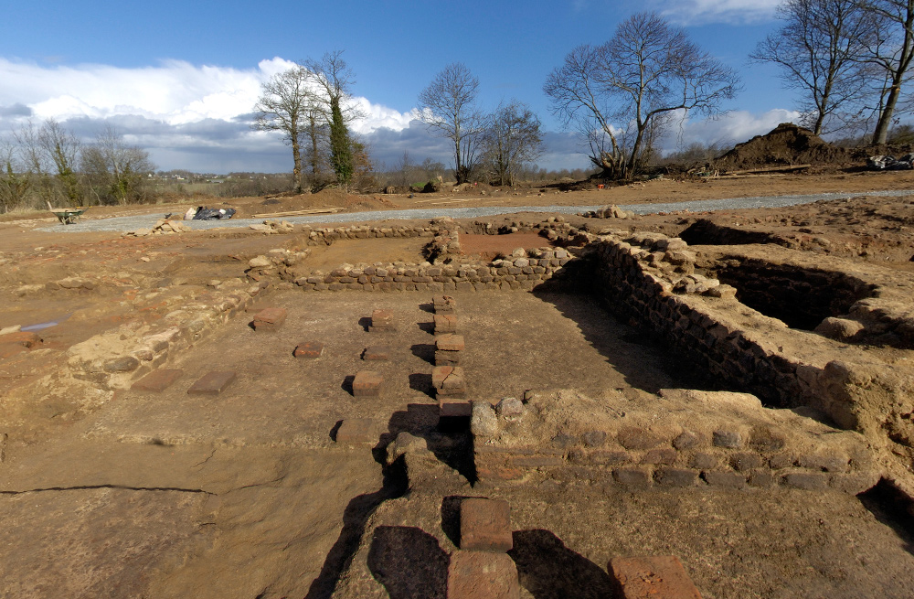 Vues 360° de la fouille de la villa gallo-romaine de Taden (Côtes-d’Armor)